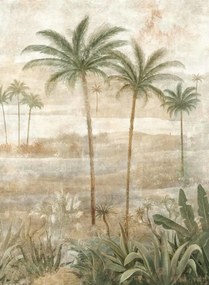 Coordonne Carta da parati panoramica Draa Palms - Leaves