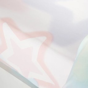 Lenzuolo con angoli per bambini bianco e rosa per letto matrimoniale 135x190 cm Ombre Stars – Catherine Lansfield