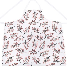 Grembiule natalizio in cotone Rowan Berries - Butter Kings