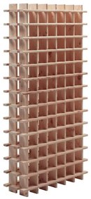 Portabottiglie Rioja da 78 bottiglie in legno beige ASTIGARRAGA L 75 x H 150 x Sp 22 cm