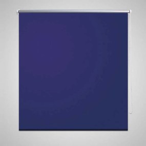 Tenda A Rullo Oscurante 160 X 230 Cm Blu Marino /