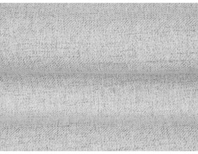 Letto matrimoniale imbottito grigio chiaro con spazio contenitivo e rete 200x200 cm Mamaia - Micadoni Home