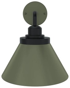 Applique E27 Verde scuro IP54 per Esterni - Serie FOCUS
