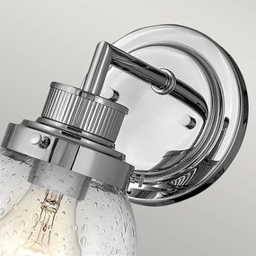 Quintiesse QN-POPPY1-PC-BATH Lampada da parete per bagno POPPY 1xE27/60W/230V IP44, cromo lucido