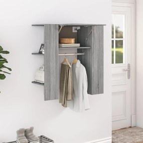 Scaffale Ingresso Rovere Sonoma 97,5x37x99 Cm Legno Multistrato /