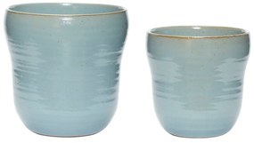 Coprivaso in ceramica in set da 2 pezzi ø 16 cm Tina - Hübsch