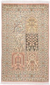 Cashmere Silk Tappeto 80x130 (Indian) Annodato A Mano