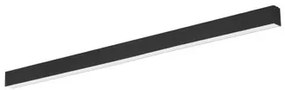 Lampada Lineare LED a Soffitto 55W 150cm Nera con driver Philips