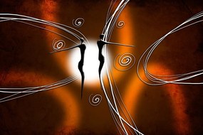 Carta da parati – Amore etnico