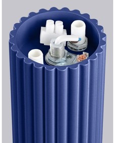 Plafoniera blu con paralume in vetro ø 12 cm Orbital – Sollux