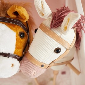 Bieco - Hobby Horsing con bastone - cavallo Ginger