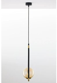 Jupiter 2024 - Lampadario a sospensione con filo ZAFRA 1xG9/10W/230V nero/oro/beige