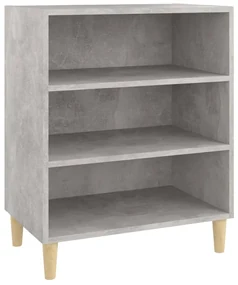 Credenza grigio cemento 57x35x70 cm in truciolato