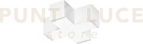 Connettore led a croce bianco 12w 1730lm cct 3000k / 4000k per barr...