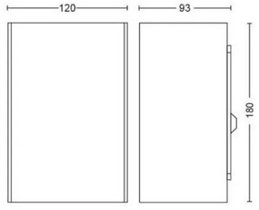 Philips 17464/30/P7 - LED RGB Lampada da esterno Hue RESONATE 2xLED/8W/230V IP44