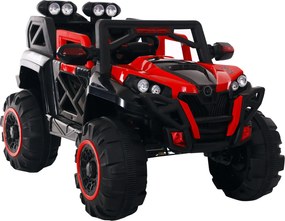 Macchina Elettrica per Bambini 12V Kidfun Fuoristrada 4x4 Rossa...