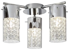 Rabalux 2195 - Plafoniera da bagno NIAGARA 3xE14/40W/230V IP44