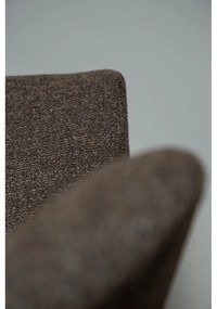 Sgabello da bar marrone imbottito (altezza della seduta 67,5 cm) Glam – DAN-FORM Denmark