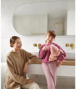 KFA Armatura 4529-810-31 - Miscelatore per lavabo da incasso MALAGA, finitura oro spazzolata