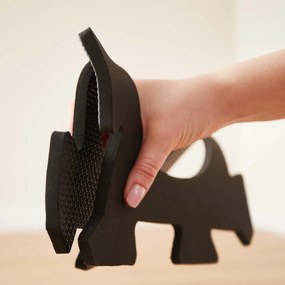 Bieco - Tappeto da gioco in schiuma con numeri - puzzle black & white - 10 pz