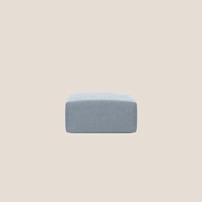 Nettuno modulo pouf in morbido tessuto bouclè T07 carta da zucchero