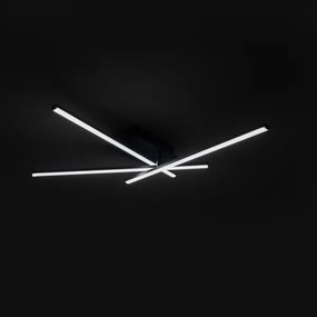 Brilagi - Plafoniera LED STRIPES LED/30W/230V nera