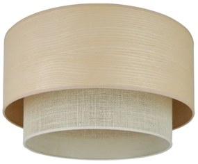 Brilagi - Plafoniera ARIZONA BOHO 1xE27/15W/230V diametro 45 cm beige