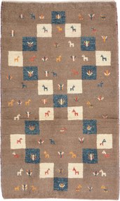 Gabbeh Tappeto 140x80 (Iran) Annodato A Mano