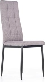 Sedia imbottita K292 grigio - H 98 cm