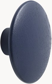 Gancio da parete in legno di quercia Dots, Ø 13 cm