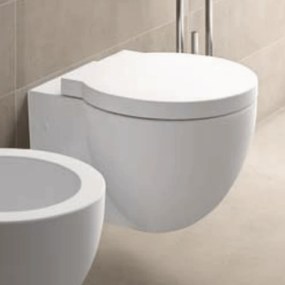 Wc Sospeso Ceramica Cielo "Easy Evo" Bianco Lucido