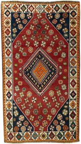 Shiraz Tappeto 200 x 120 Rosso (Iran) Annodato A Mano
