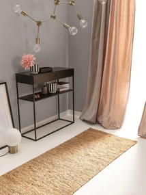 benuta Pure Tappeto di iuta Cosmo Marroncino 70x200 cm - Tappeto design moderno soggiorno