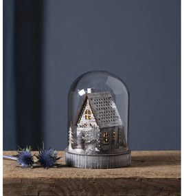 Decorazione luminosa marrone con motivo natalizio ø 12,5 cm Kupol - Star Trading