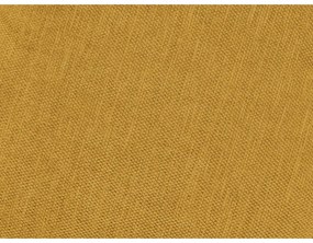 Divano angolare color senape allungabile e con contenitore (penisola a sinistra/a L) con rivestimento in ciniglia Fuji – Bobochic Paris