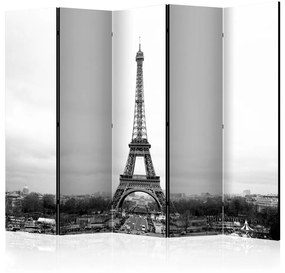 Paravento Parigi: foto b/n - Torre Eiffel in bianco e nero