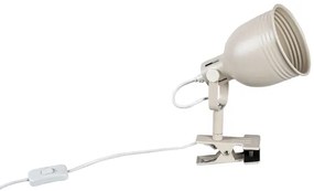 Rabalux 3093 - Faretto con clip 1xE14/25W/230V beige