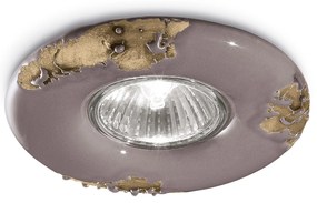 Spot Vintage Ceramica Tortora 1 Luce Gu10 11Cm
