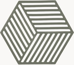 Set di 6 sottobicchieri in silicone Hexagon