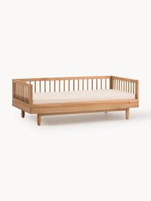 Letto per bambini in legno di quercia Pure, 70 x 140 cm