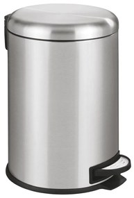 WENKO 22704100 - Cestino LEMAN 30,5x44 cm inox/satinato/nero