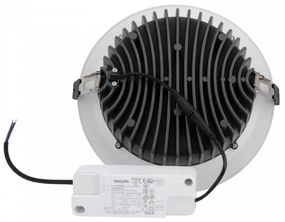 Faro LED da Incasso 44W, Foro Ø210-220mm con driver Philips UGR17 IP54 Colore  Bianco Caldo 2.700K