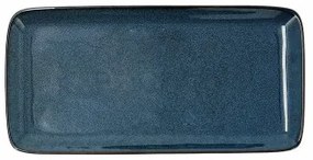 Teglia da Cucina Bidasoa Ikonic Ceramica Azzurro (28 x 14 cm) (Pack 4x)