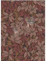 Cole & Son Carta da parati Foglie e Civette - Autumnal Leaves