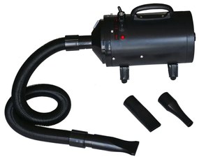 Phon per cani con 3 ugelli nero 2400 w