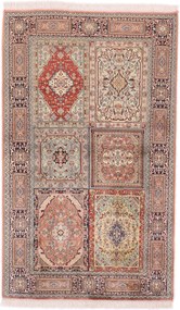 Cashmere Silk Tappeto orientale 90 x 150 (Indian) Annodato A Mano