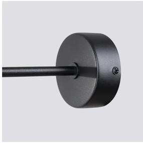 Lampada da parete bianca e nera Beam – Sollux