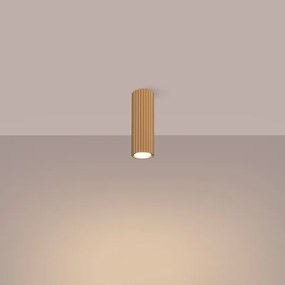 Sollux SL.1550 - Faretto KARBON 1xGU10/10W/230V 20 cm oro