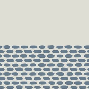 Mutina Tape Cobble Half Piastrella Cm 20,5x20,5 Blue