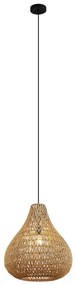 Lampada a sospensione scandinava marrone 45 cm - Lina Natural